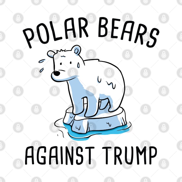 Polar Bears Against Trump by VectorPlanet