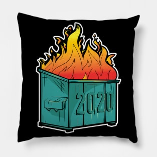 Dumpster Fire of 2020 Pillow