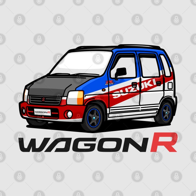 Suzuki Wagon R Racing Livery by grphc_dsg21