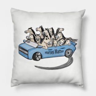 Horses Matter Pillow