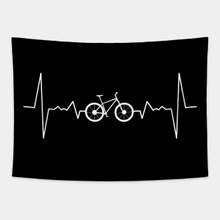 HEART RATE BIKE HEART BEAT Tapestry