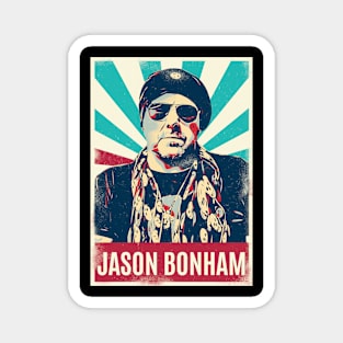 Vintage Retro  Jason Bonham Magnet