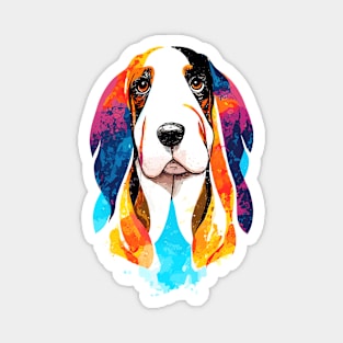 Basset Hound Dog Wild Nature Animal Magnet