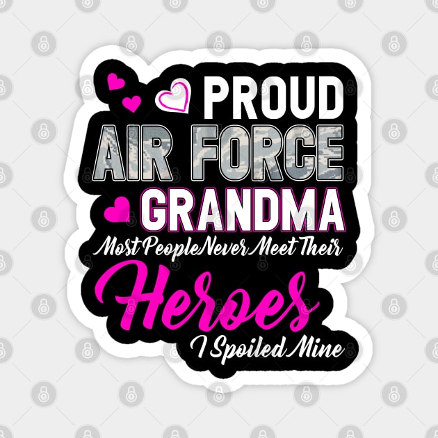 Proud Air Force Grandma Magnet by Otis Patrick