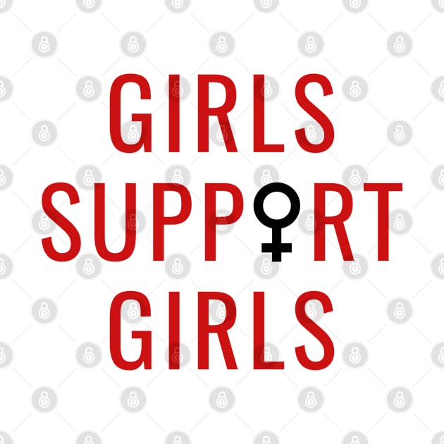 Girls Support Girls | Feminist Art by Suprise MF