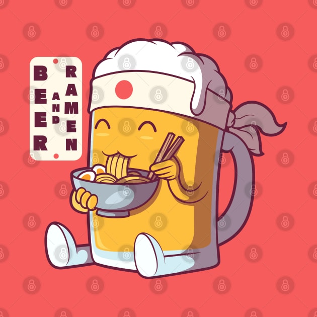 Beer and Ramen! by pedrorsfernandes