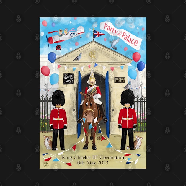 King Charles III Coronation Party at the Palace Special Edition by NattyDesigns