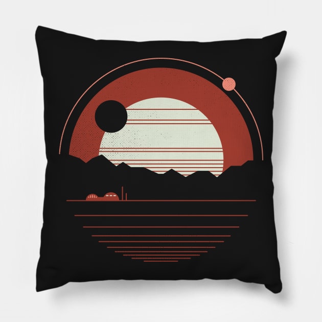 Solitude Pillow by Thepapercrane