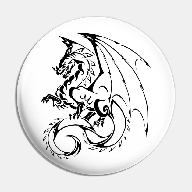 Dragon Pin by scdesigns