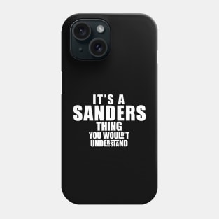 SANDERS THING Phone Case