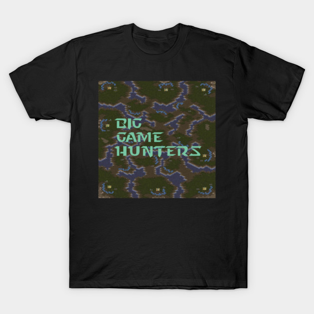 Big Game Hunters Map Starcraft Game T Shirt Teepublic