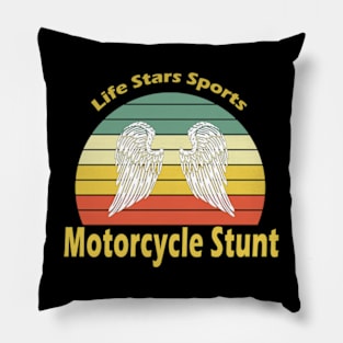 Motorcycle Stunt Pillow