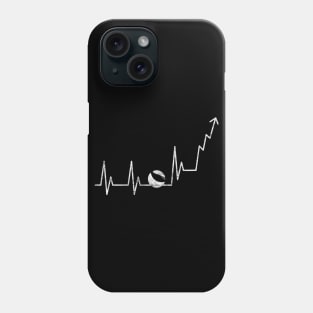 Heartbeat LUNC to the moon Distressed Phone Case