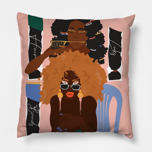 Hair Day Pillow by phathudesigns 