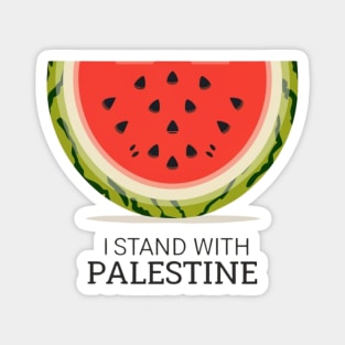 I stand with palestine Magnet