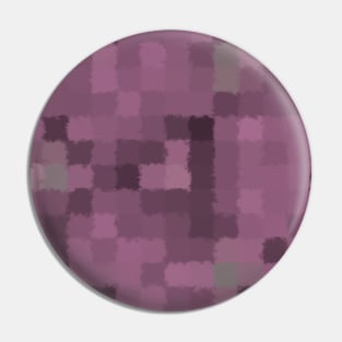 Mosaic Baby Pink Heart Pattern Pin
