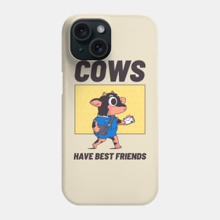 Cows have Best Friends Animal Facts Phone Case