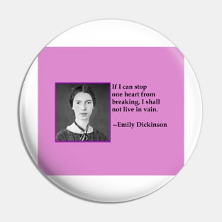 Emily Dickinson quote about love, meaning of life Pin