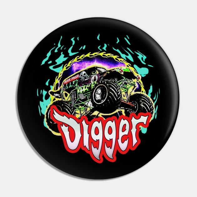 grave digger Pin by pin store