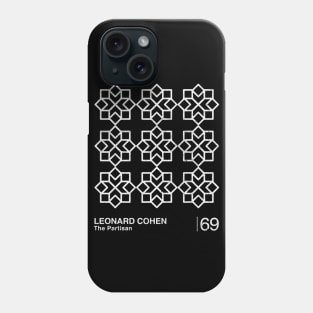 The Partisan / Minimalist Graphic Design Fan Artwork Phone Case