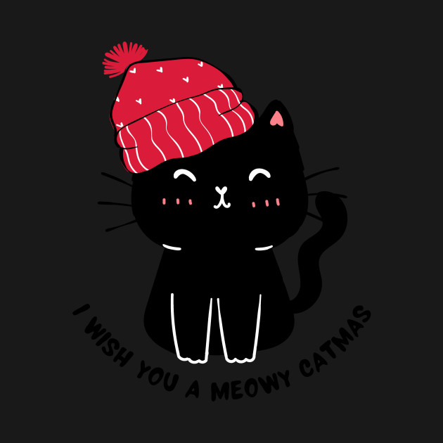 Disover I Wish You a Meowy Catmas - Christmas Cats - T-Shirt