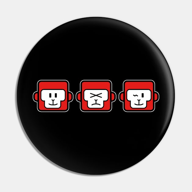 THREE MONKEYS : FACIAL EXPRESSION Pin by crony713