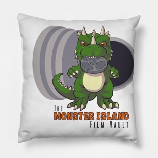 Monster Island Film Vault Podcast Logo Pillow