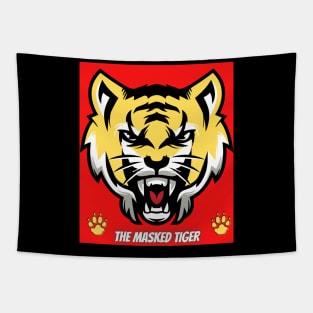 The Masked tigre Tapestry