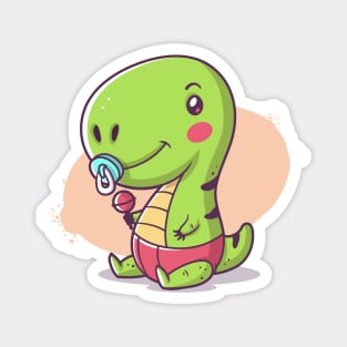 Baby T-Rex Magnet