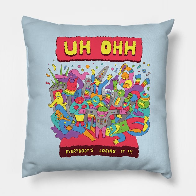 Everybody's Losing it! Pillow by RaminNazer