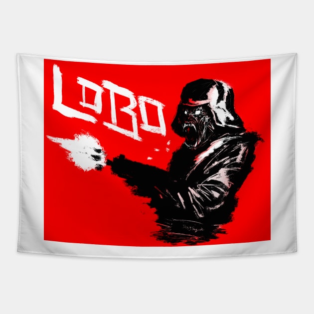 Lobo Tapestry by DougSQ