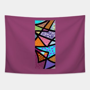 Abstract Craziness Tapestry