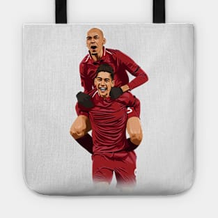 Roberto Firmino and Fabinho Tavares Tote