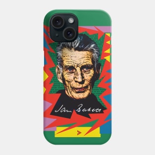 Samuel Beckett - Wrinkles of Lucidity II Phone Case