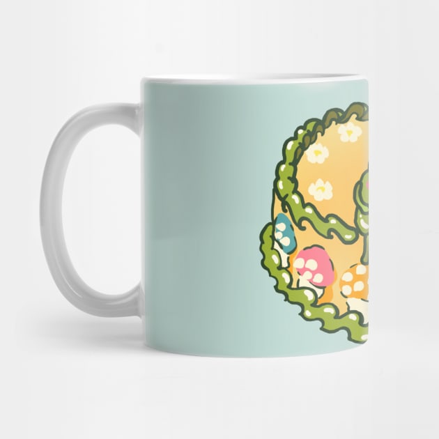 cute frog HAPPY frog' Mug