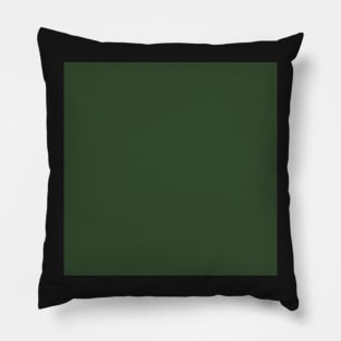 Deep Forest Green Mix and Match Solid Color Pillow