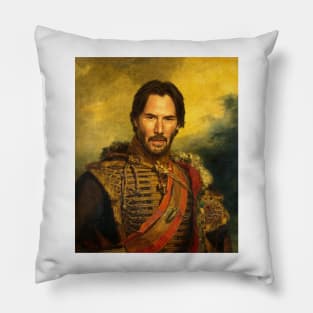 Keanu Reeves - replaceface Pillow