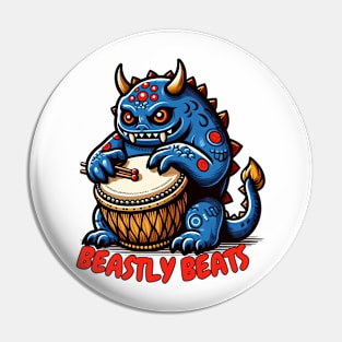 Djembe monster Pin