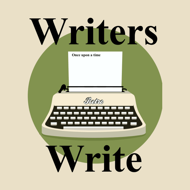 Writers write by MessageOnApparel