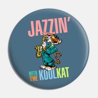 Jazzin' With The Kool Kat Pin