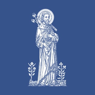 St. Joseph - blue bkg T-Shirt