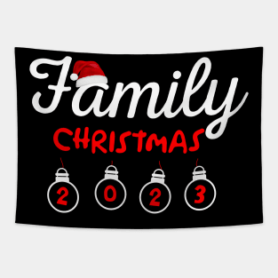 Family Christmas Lights 2023 Tapestry