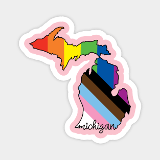 Michigan Pride Magnet