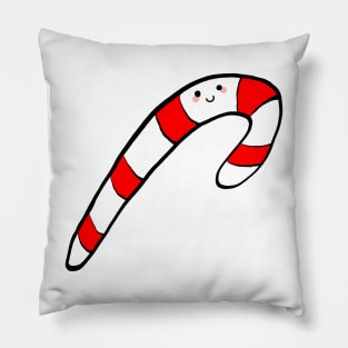 Adorable Candy Cane Christmas - fun cute christmas design Pillow