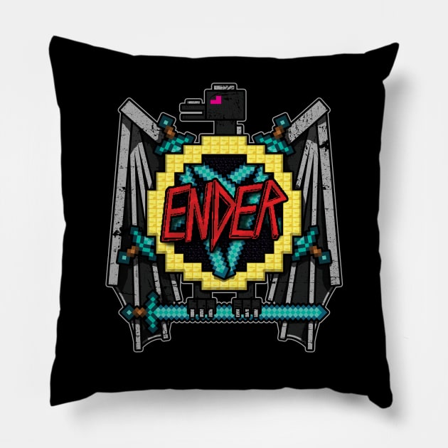 Ender Pillow by TrulyMadlyGeekly