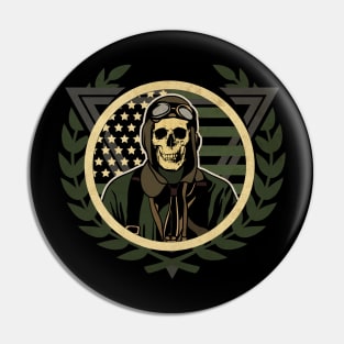 Aviator of Death Pin