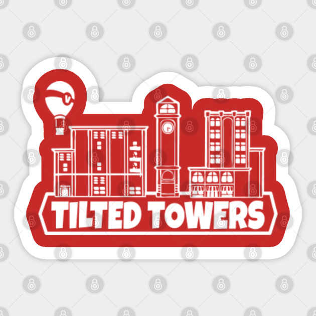 Tilted Towers Nintendo Switch Fortnite Aufkleber Teepublic De