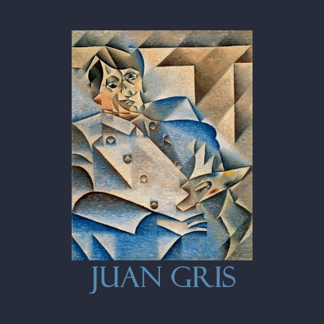 Portrait of Pablo Picasso by Juan Gris by Naves