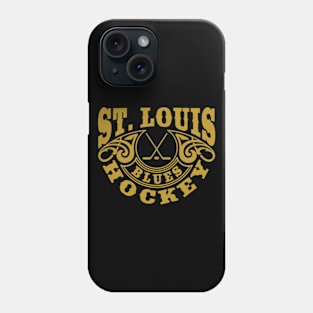 Vintage Retro St Louis Blues Hockey Phone Case