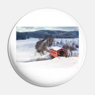 Covered Bridge Pin